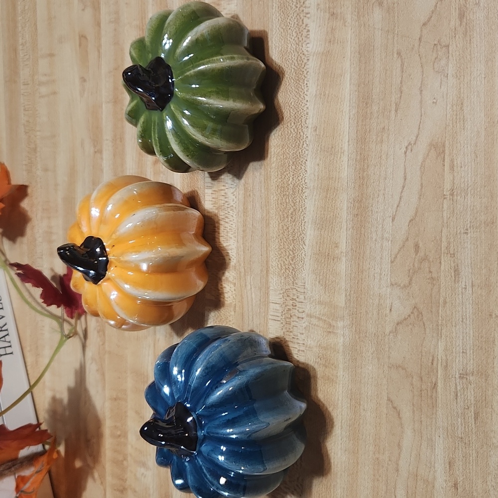 Glass Pumpkins